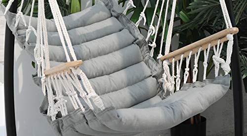 Ass Design Hängesessel Stoffsessel Schwebesessel Hängekorb Maly mit extrem gemütlichem 6cm dicken Sitzkissen und… – Bild 5