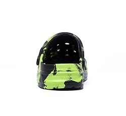 Generic Kids Boys&Girls Black Camouflage Clogs