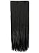 Popular Long Straight 17-30inch(43-76cm) One Piece 5 Clips Clip in Hair Extension Extensios Half Full Head Hair Piece (30