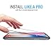 FlexGear Screen Protector for iPhone 11 Pro/iPhone X Xs [Full Coverage] Tempered Glass, Clear (3-pack)