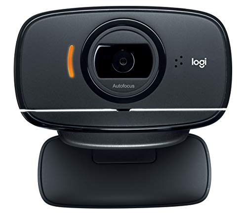 cámara web logitech hd c525, videollamadas hd 720p portátiles con enfoque automático - negro