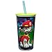 Zak! Designs Insulated Tumbler, Paw Patrol Red, Screw-on Lid with Straw, Double Wall Construction, BPA-free and Break-resistant, 10.5oz