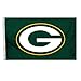 Fremont Die NFL Green Bay Packers 3' x 5' Flag with Grommets, 3 x 5-Foot, Logo