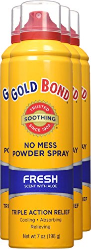Gold Bond Fresh Powder Sp Size 7oz, Pack of 4