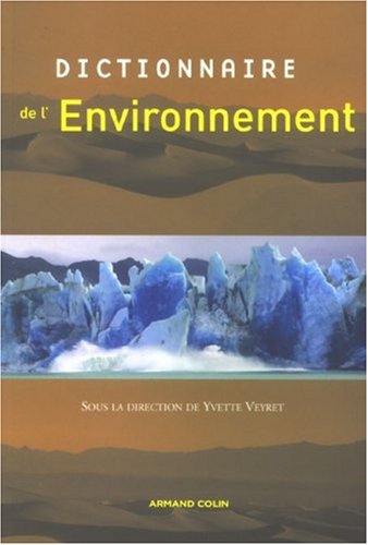 Dictionnaire de l'environnement