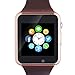 Smartwatch, Bluetooth Smart Watch and Cell Phone Watch with Card SIot Bluetooth Call\Camera\Music Player Watch Compatible for Android and iOS Phones Women and Men