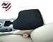 Car Console Covers Plus Made in USA Fleece Center Armrest Console Cover Designed for Subaru Crosstrek Models 2018-2019 Black primary