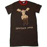 Chocolate Moose-Moose Nightshirt by LazyOne