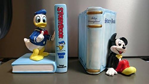 Amazon Co Jp Vintage 80 S Tokyo Disneyland Opening Time Mikki Donarudo Ceramic Bookend Book Stand Condition Good Product Hobby