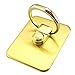 i-smile® Bunker Ring Stand Holder/Mobile Phone Ring Stent/Guard Against Theft Clasp/360 Degree Rotating Metal Ring Holder Mobile Phone Stand for iPhone 4 4s 5 5s 6 iPad Mini iPad Air Sumsung HTC Smartphone (Gold)