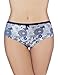 3 Pack Assorted Blue Mixed Color Cotton Brief Menstrual Period Panty, Light Incontinence Panty, Absorbent Cotton Panty (Medium)