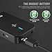 Nulaxy 2in1 Bluetooth Transmitter Receiver 3.5mm Aux Wireless Audio Adapter (BR18)