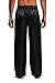 CYZ Men's Satin Pajama Pants-Black-M
