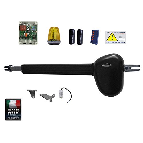 Kit AUTOMAZIONE Cancela baqueta 1 puerta 2.5 mt 230 V ...