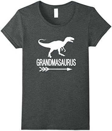 Women's Grandpasaurus Rex Funny Dinosaur T-Shirt for Grandpa XL Dark Heather
