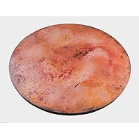 Galapagoz Mexican Round Table Top Copper Natural Patina Kitchen Dining Hand Hammered 48 Inches US