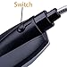 28 LED Book Light, Clip on Reading Light, Flexible Book Reading Lamp, Battery Power Eye Protection for Reading in Bed (Black)