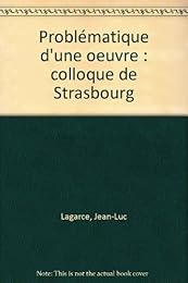 Problématiques d'une oeuvre