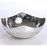 James Scott Hammered 10 -Inch Stainless Steel Bowl