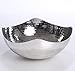 James Scott Candy Dish Bowl - Hammered Stainless Steel Wave Bowl, 6-inch - Multipurpose for Bathroom, Kitchen, Dining - Fruit, Candy, Salad, Snacks, Accessories