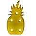 Yellow Pineapple LED Battery Light,Ymhxcy [Chistmas][Birthday party] Kids Room, Living Room, Wedding Party Decor Deco Lamp Romantic Night Table Lamp Home