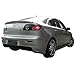Trunk Spoiler Compatible With 2004-2009 Mazda 3 | Factory Style ABS Unpainted Black Flush Mount Trunk Boot Lip Spoiler Wing Deck Lid By IKON MOTORSPORTS | 2005 2006 2007 2008