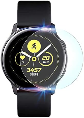2Pack Screen Protector For Samsung Galaxy Watch Active,veyikdg Explosion-proof TPU Screen Protector Film Waterproof Hardness Crystal Clear Anti-Scratch For Samsung Galaxy Watch Active