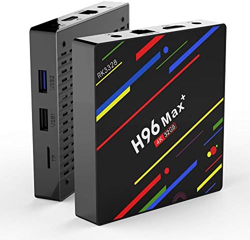 H96 Max Plus TV Box Android 8.1 RK3328 4GB RAM 64GB ROM USB 3.0 5G WiFi Mini PC Support HD Netflix 4K YouTube