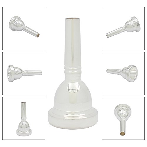 Alto Trombone Copper Mouthpiece 6.5AL (Silver) - Thumbnail 7