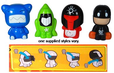 Crazy Bones 1 Collector Case (Colors May Vary)