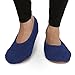 Pembrook Super Soft Slippers – Ballet Style and Non-Skid Sole - Faux Sherpa Shearling Lining - Memory Foam, women, girls