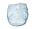 Haian Adult Incontinence AIO Velcro PVC Diapers Color Transparent Blue (XX-Large)