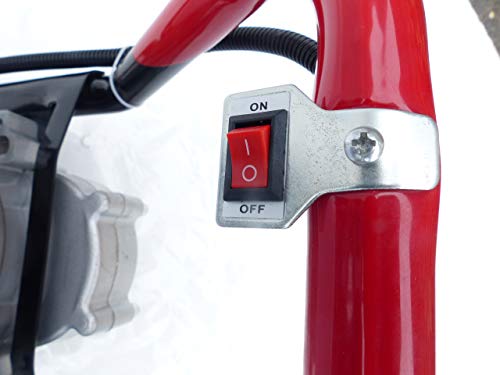 KnappWulf Erdbohrer Pfahlbohrer KW365 inkl. 3 Aufsätze 100, 150, 200mm – Bild 6