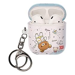 Rilakkuma Compatible with AirPods Case Key Ring