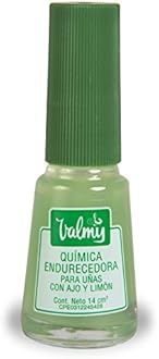 Valmy Lemon & Garlic Quimica Endurecedora - Nail Hardener and Whitening Polish Treatment