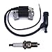 FitBest New Ignition Coil+Spark Plug For Honda GX240 GX270 GX340 GX390 8HP / 9HP / 11HP / 13HP Engines