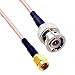 Omall (TM) 2PCS 39-inch SMA male to BNC Male Adapter Connector RF coaxial Pigtail cable