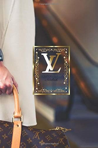 Louis Vuitton Notebook: 002 Drawing , Journal, Diary (110 Pages, Blank, 6 x 9) (lv)