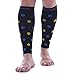 Doc Miller Calf Compression Sleeve - Polka DOTS 1 Pair 20-30mmHg Support