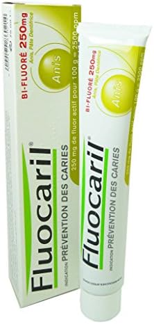 Fluocaril Bi-fluore 250mg Anis Toothpaste for Decay Protection 75 Ml