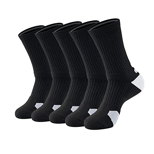 Elite Basketball Socks, Pack Athletic Crew Socks Compression