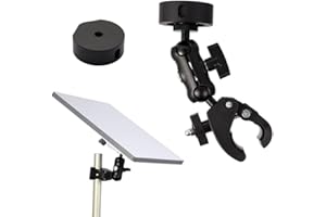 HCHRVR Starlink Mini Mount, RV Ladder Pole Mount, Adjustable Clamp for Starlink Mini, Compatible with Original Pipe Adapter，It is Suitable for Multiple scenarios and only Needs to be clamped