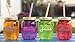Glass Artist Wine Glass Markers - Pack of 8 with Stencils, Metallic Markers, Glass Charms, Erasable, Safe - Wine Accessories