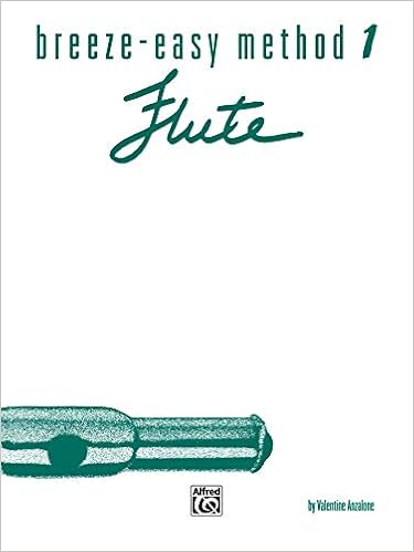 Amazon Com Breeze Easy Method For Flute Bk 1 Breeze Easy Series Bk 1 0723188920044 Anzalone Valentine Books