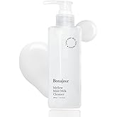 BONAJOUR] Mellow Mild Moisture Milk Cleanser - Vegan beauty Natural Face Wash For sensitive skin for Daily Face Washing 6.7 Fl. Oz