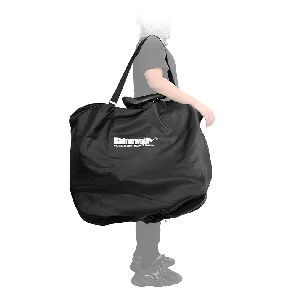 SUNTTELF Ultra Light Folding Bike Bag 20inch Bicycle Carry Bag Bike Travel Carrying Case Bike Transport Bag for Car Train Air Portable