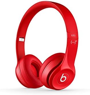 Beats Solo2 Wired On-Ear Headphones Lightweight Red