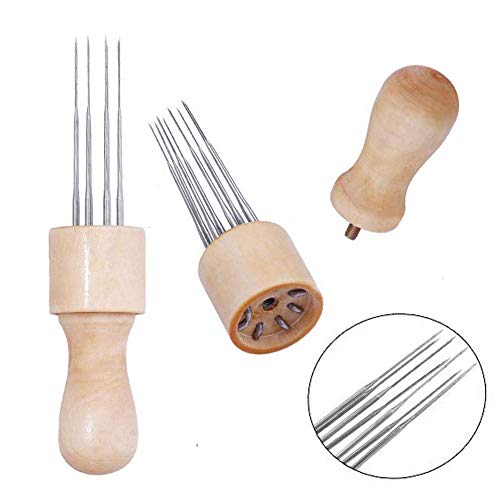 image for Huihui Decoration Felting Needles Kit,Wool Felt Stitch Punch Tool Need