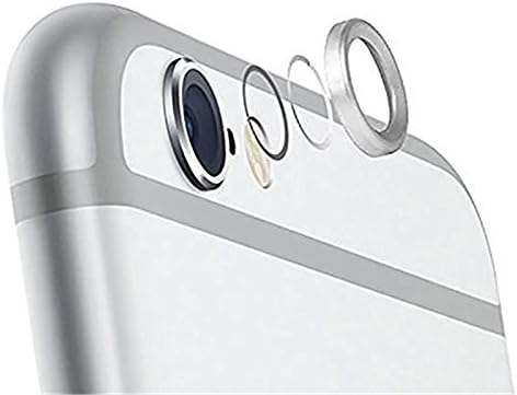 iPhone 6 Camera Lens Protector, MobilePick® Metal Camera Lens Protector Case Cover Ring Circle For iPhone 6 4.7 Inch (iphone 6, Silver)
