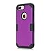 iPhone 7 Plus Case, AOKER Hybrid Heavy Duty Shockproof Full-Body Protective Case with Dual Layer [Hard PC+ Soft Silicone] Impact Protection for Apple iPhone 7 Plus 5.5 Inch (Purple)